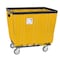 R&B Wire Products Basket Truck, Yellow, Steel, Vinyl, 38 in L, 28 in W, 36 in H, 12 Bushel Volume Capacity 412KDC/YEL - alternate 1